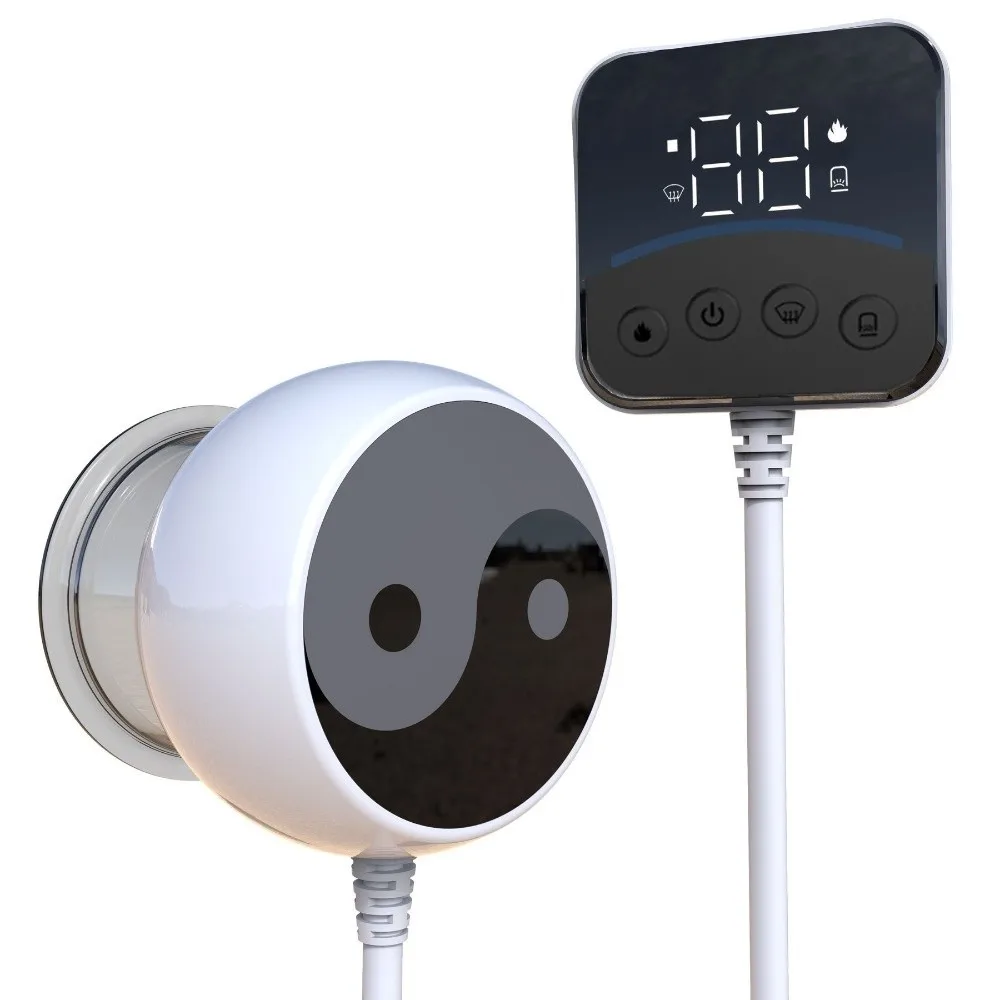 

Visual Display Smart LCD Massager Electric Heating Remote Controller Vacuum Cupping Massager LCD Screen Suction Cup