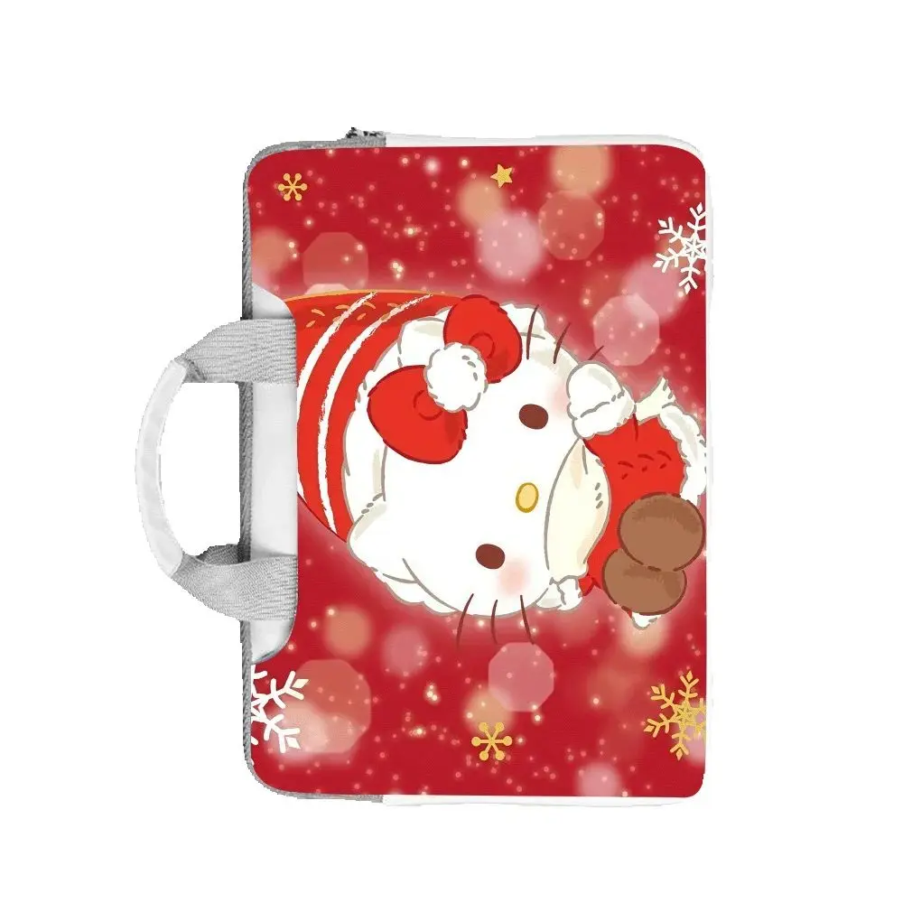 

New Cartoon Hello Kitty Kurome Laptop Bag 12 13.3 14 15 15.6 16 Inch Laptop for Macbook Computer Handbag Briefcase Holiday Gift