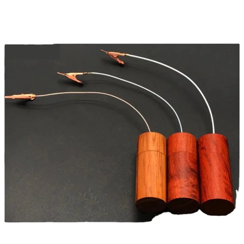 

HiFi Audio Cable Ground Loop Noise Isolator GND Black Hole Eliminate Static Electricity Power Purifier Electronic
