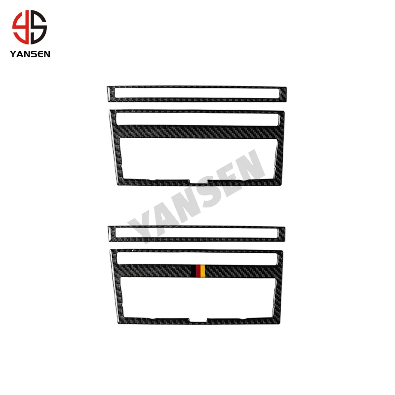 

Car Center Control CD Panel Cover Trim For Audi A6 C6 2005-2011 2006 2009 2008 Car Interior Accessories