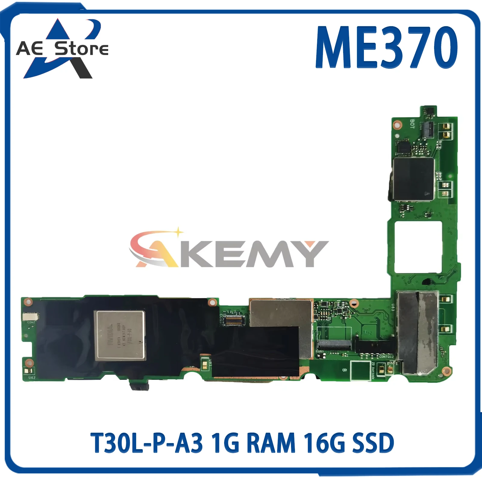 

AE ME370T Mainboard For ASUS NEXUS 7 ME370T Motherboard With T30L-P-A3 1G RAM 16G SSD 100% Tested OK