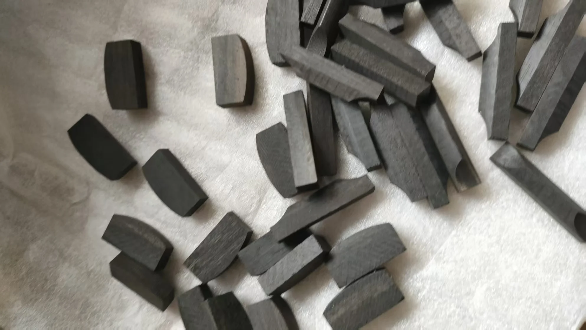 Violin Parts Ebony Violin Saddle or Violin Nuts Fiddle Parts 4/4