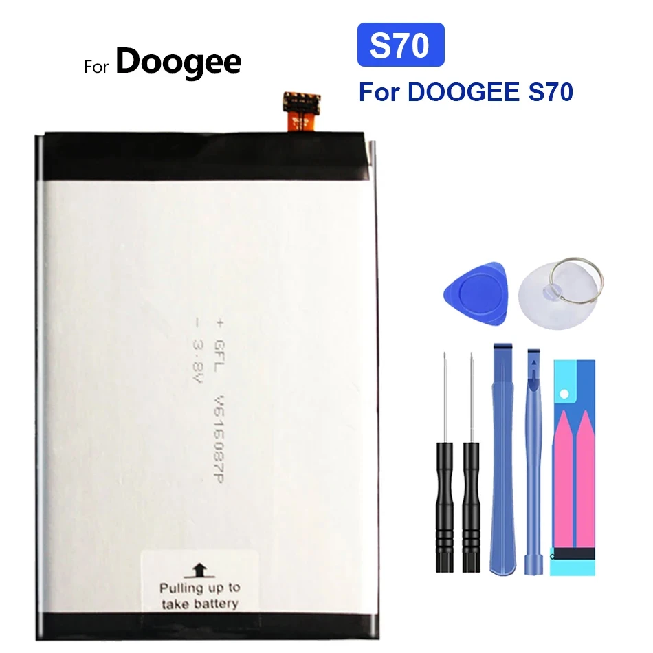 

Аккумулятор 5500 мАч Для Doogee S70 Lite, S70lite
