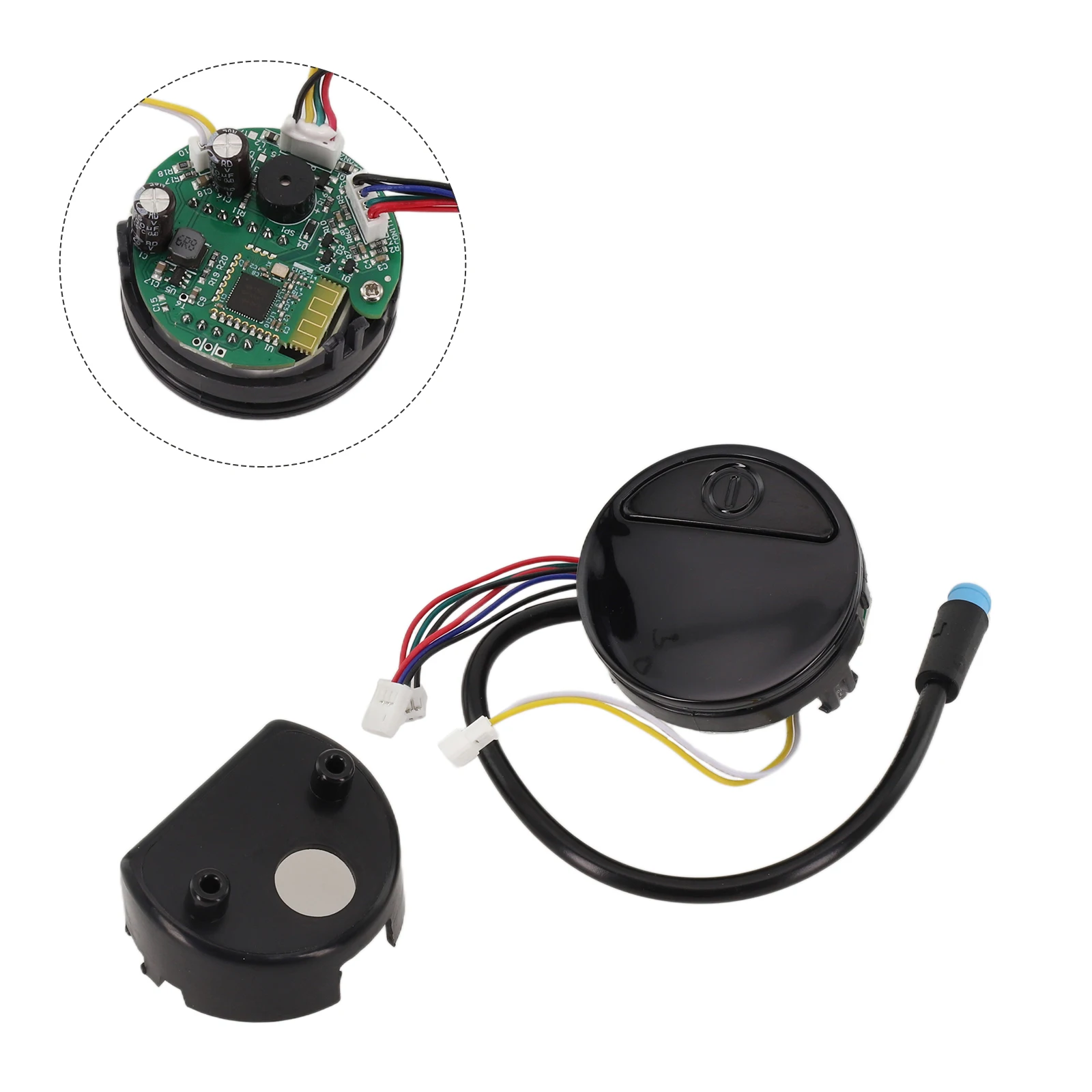 

For Ninebot ES1 E22 E23 E24 E25 Electric Scooter Dashboard Scooter Dashboard 1pc 50g Black Brand New Practical