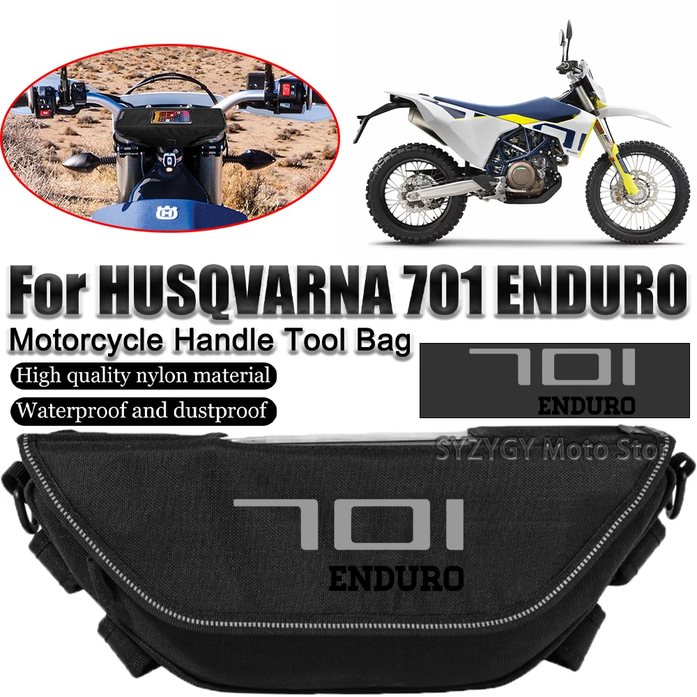 

For Husqvarna 701 enduro Motorcycle handlebar bag rider bag waterproof and dustproof motorcycle bag riding bag