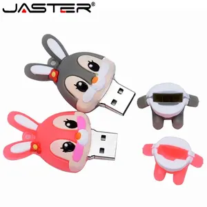 Ổ đĩa flash USB đáng yêu, Stick bộ nhớ hoạt hình, Quà tặng sáng tạo, Keychain miễn phí, Lưu trữ bên ngoài, Hồng, 64GB, 32GB, 16GB 12 Drive nhân vật bán hàng chính - №6