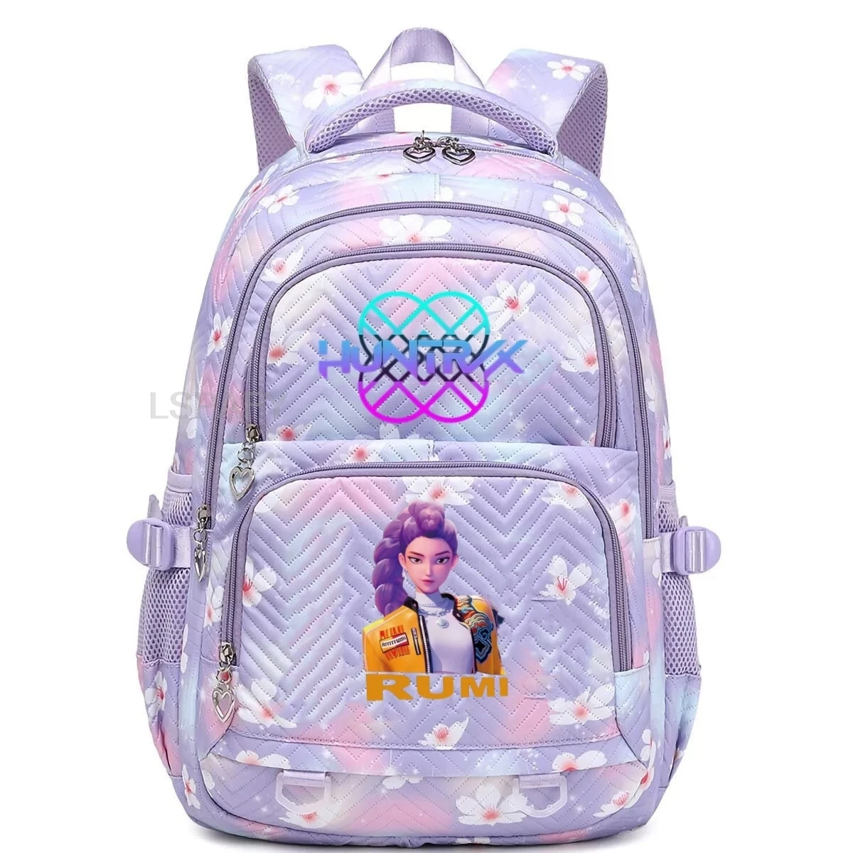 Hasbro KPop Demon Hunters Rucksäcke Rumi Mira Zoey HUNTR/X Saja Boys Kapazitäts-Laptop-Schultasche für Teenager-Mädchen Büchertasche Mochila Geschenk 8