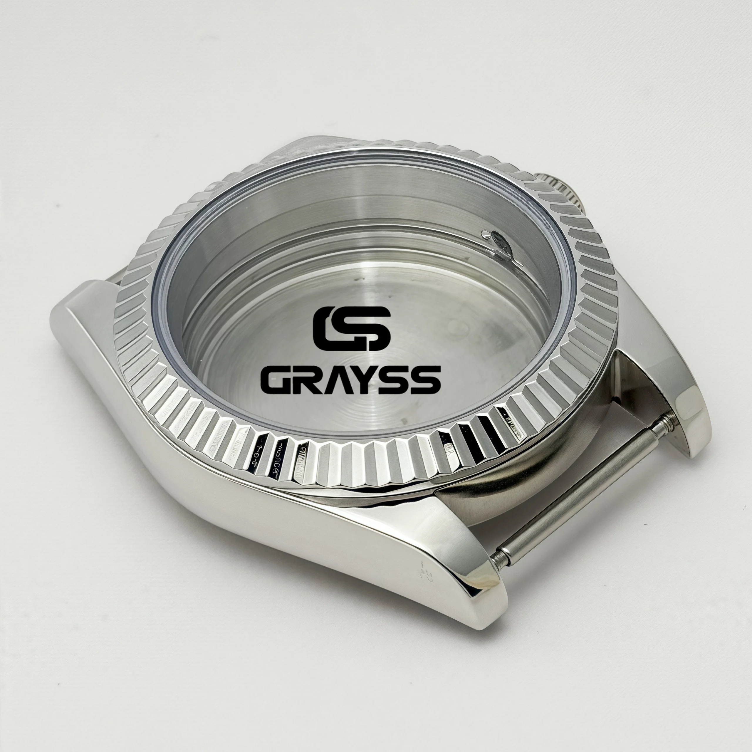 شقة/حافة التروس وزارة الدفاع جودة عالية 36 مللي متر 39 مللي متر نمط مع الياقوت كريستال ساعة المياه الحال بالنسبة Nh35 Nh36 NH34 الحركة الميكانيكية