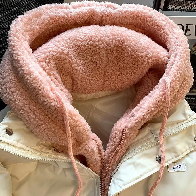 

Женские парки, удлиненные осенние, полиамидные, с хлопковой подкладкой, с несколькими карманами, со скрытым шнурком, компактные, функциональные, для треккинга на открытом воздухе