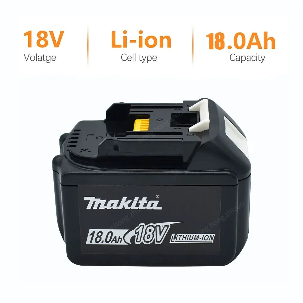 Imagem -06 - Bateria de Substituição Recarregável Makita Indicador Led 18v 18.0ah Bl1830 Bl1830b Bl1840 Bl1840b Bl1850 Bl1850b