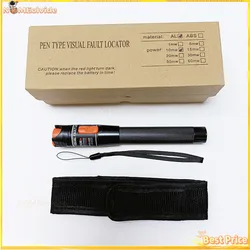 10MW/10KM Cable Tester 10KM Range Red Light Pen VFL Fiber Optic Visual Fault Locator