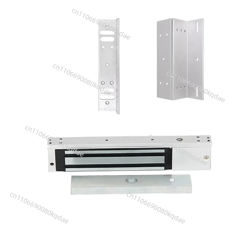 280kg magnetic lock waterproof electromagnetic suction lock single and double door delay feedback concealed electronic lock