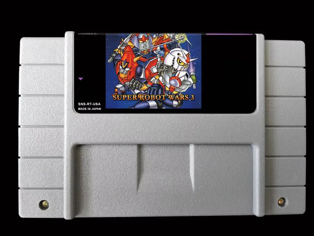 

16Bit Games ** Super Robot Wars 3 ( USA Version!! English Language!! )