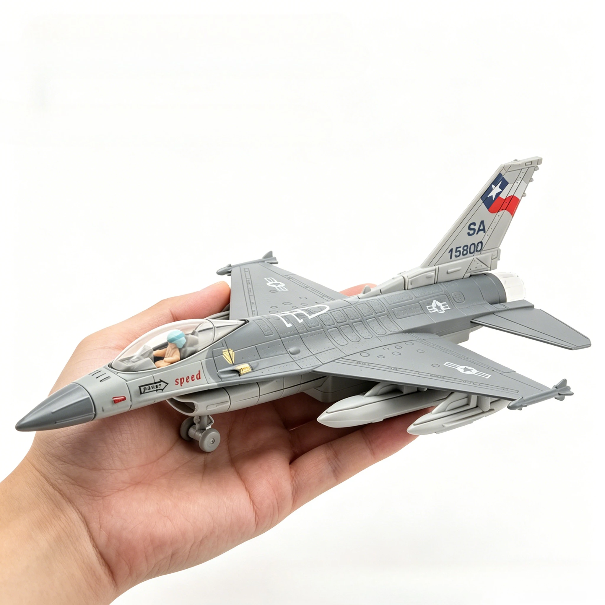 

F16 Alloy Fighter Aircraft Model Toy Children's Gift Recommendation Favorite Festival