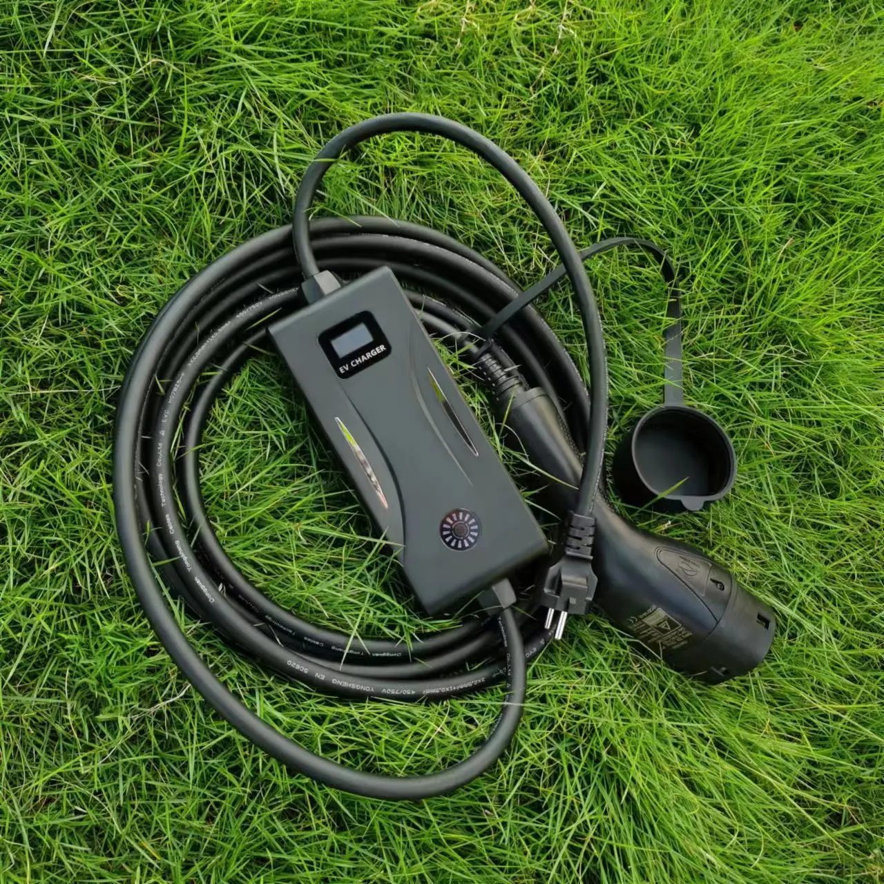 2025 رائجة البيع IEC 62196-2 EV شحن شاحن سيارة كهربائية المستوى 2 16A قابل للتعديل التيار المتناوب شاحن EV المحمولة #5