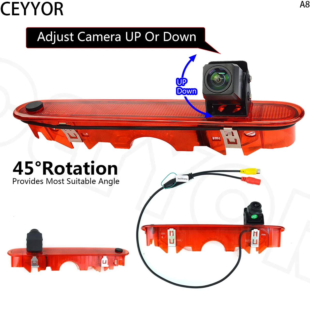 

Подходит для Renault Kangoo (2007-2021), Mercedes-Benz Citan (2012-2021). Камера заднего вида, водонепроницаемая.