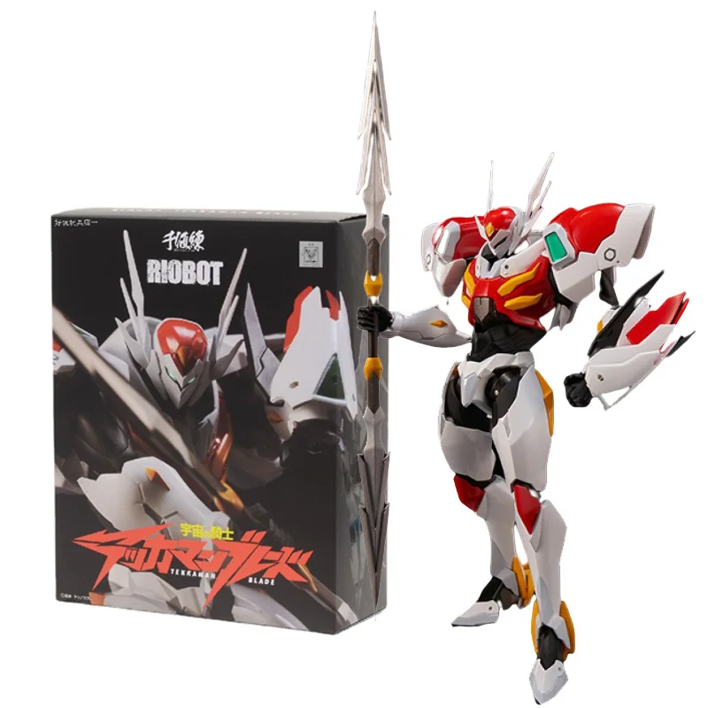 Sentinel Original RIOBOT Tekkaman Blade DBOY Joints Movable Anime Action Figures Toys Boys Kids Children Birthday Gifts