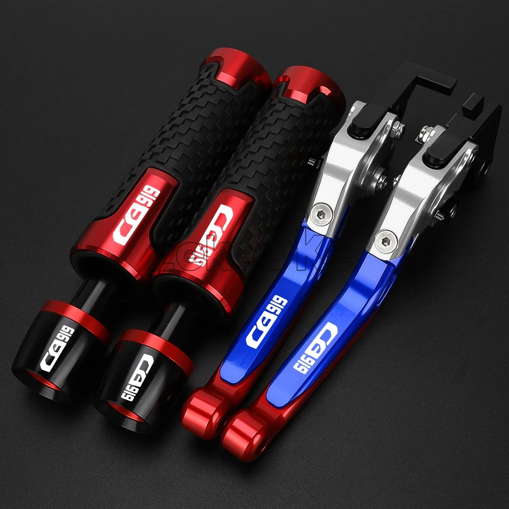 Motorcycle FOR HONDA CB919 CB900F HORNET 2001 2002 2003 2004 2005 2006 2007 2008 Adjustable Brake Clutch Levers Handlebar Grips