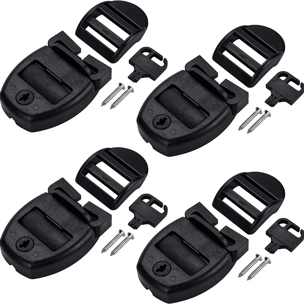 Spa Bathtub Cover Clamp Lock Replacement Kit With Adjustable Strap And Key Lock Providing Enhanced Security And Wind Resistance