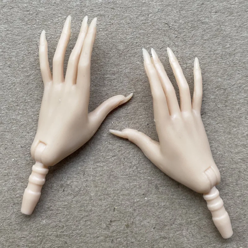 MENGF Doll Hands Long Nail Quality Doll Parts 8 Color 7 Gesture Hands For FR IT PP Super Model Doll Accessories DIY New Decors