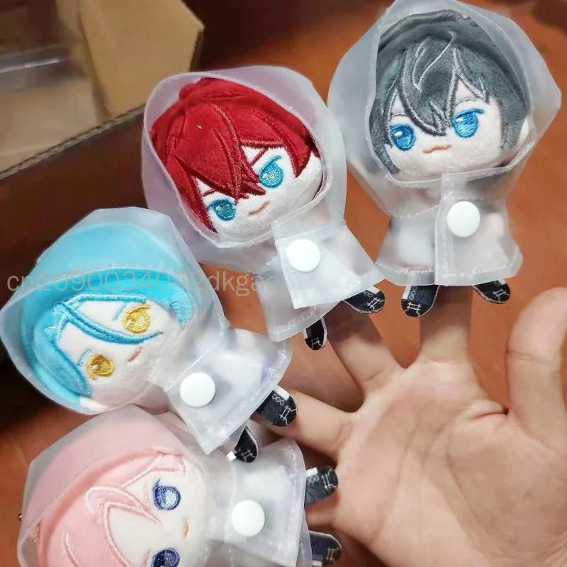 

Ensemble Stars!! 2 Raincoat Style Soft Plush Finger Puppet Cute Plush Doll Keychain Bag Pendant Game Collectible Doll Toy Gifts