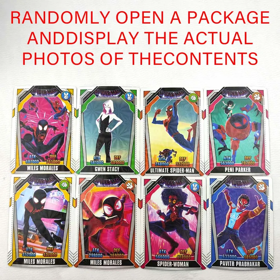 2026年新作 人気 スパイダーマン カードコレクション カードパーティーゲーム アニメ スパイダーマン 子供の誕生日プレゼント ホリデーギフト