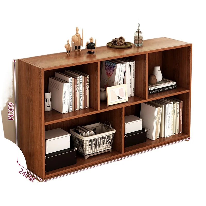 Living Room Study Combination Locker Bedroom Low Cabinet Bookshelf Bookcase Floor Shelf Home