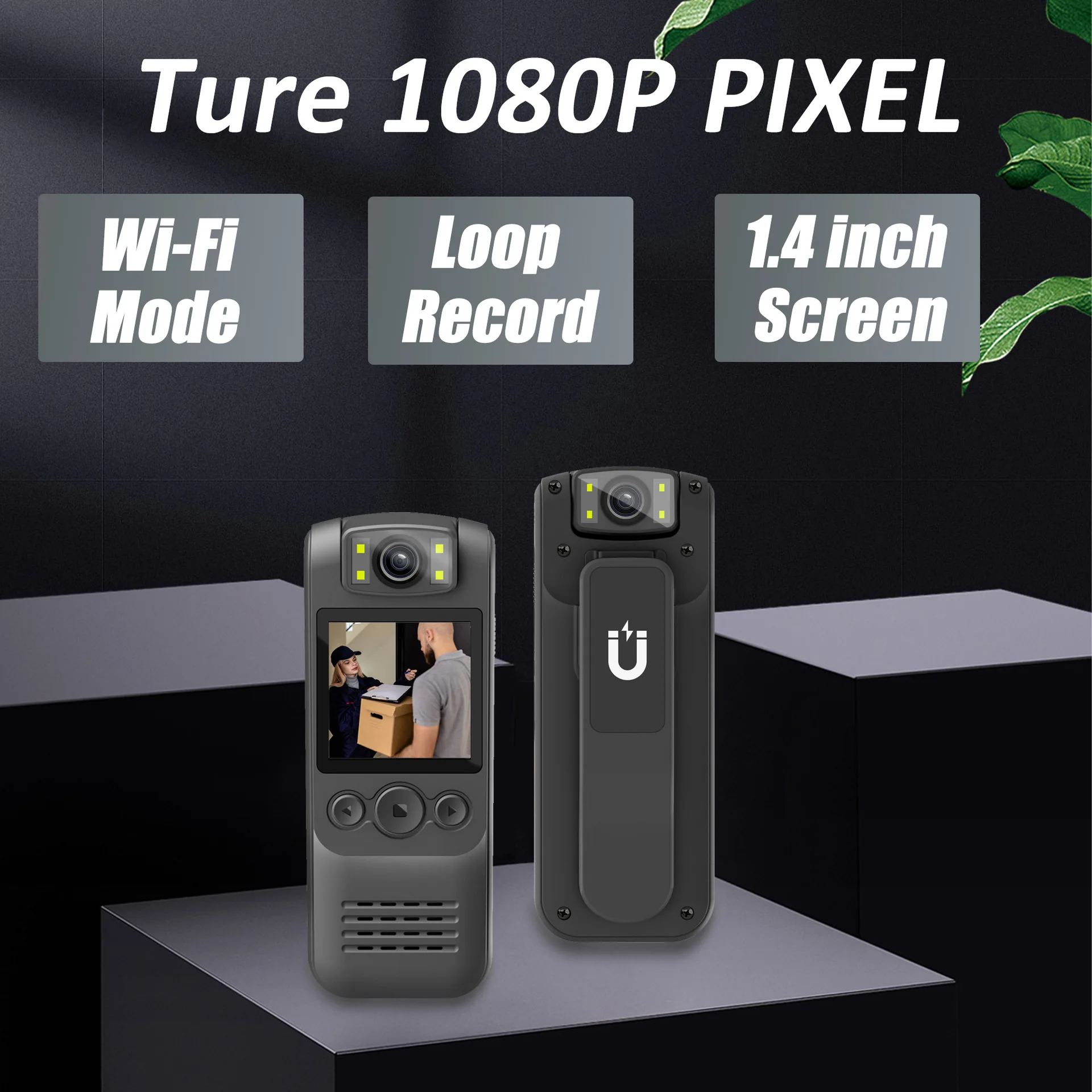 

1080P Outdoor Cycling Magnetic Cameras Portable Mini Wearable Camera Wireless WIFI Infrared Night Vision Sports DV Recorder