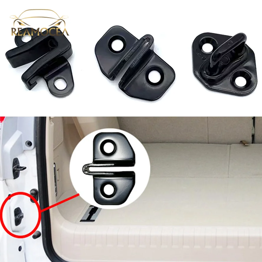 Reamocea 1Pc Car Tailgate Tail Back Door Lock Striker Stopper For Toyota Land Cruiser FJ Prado LC120 LC150 RAV4 Lexus GX400