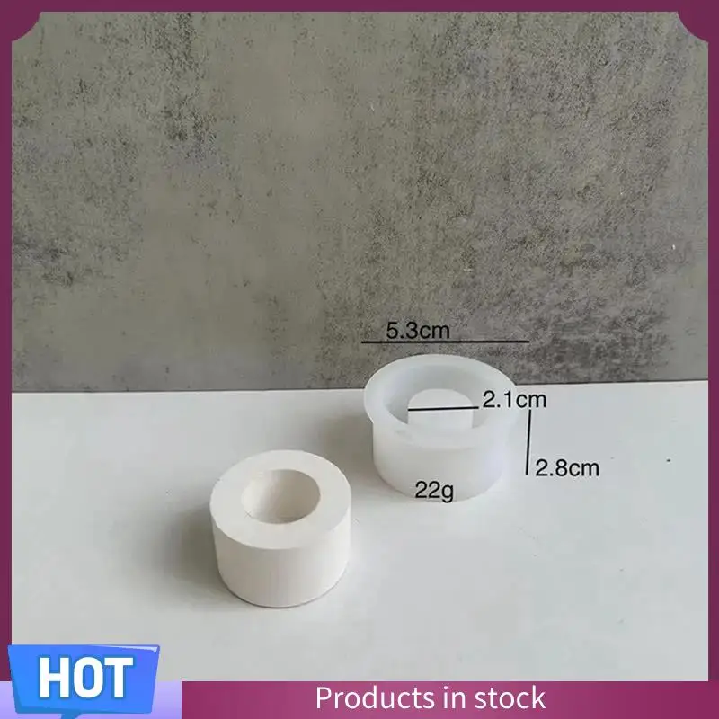 La plupart bougeoir moule en Silicone Silicone bricolage bougeoir moule pour Occasions romantiques 4 pièces