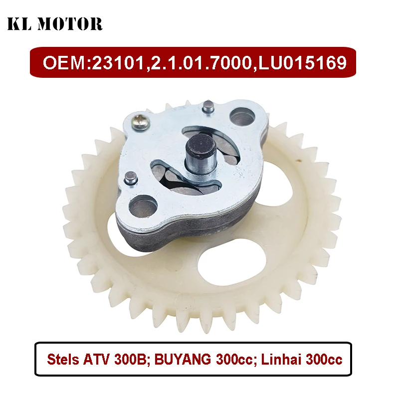 

OIL PUMP ASSY for Linhai Buyang Stels 300B 2.1.01.7000 Water Cooled Engine LH250 260 300 scooter ATV UTV 23101 YMH YP250 Majesty