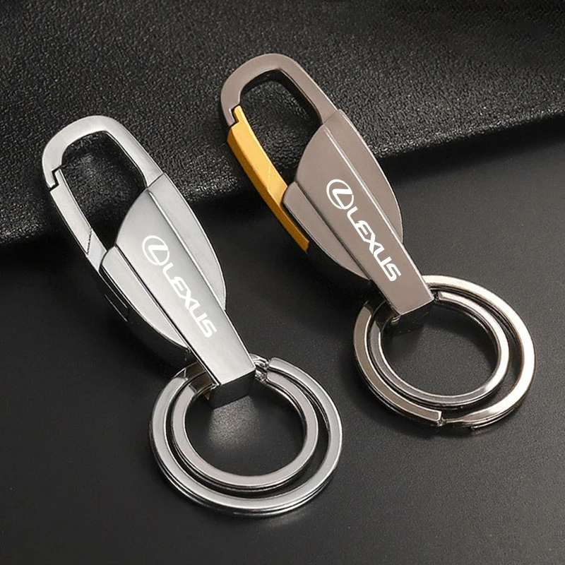 Zinc Alloy Key Ring Men Keychain Customize Logo For Lexus F SPORT ES RX NX LS UX LM LX GX LC RZ IS CT GS RC HS SC TX LBX IS300 R