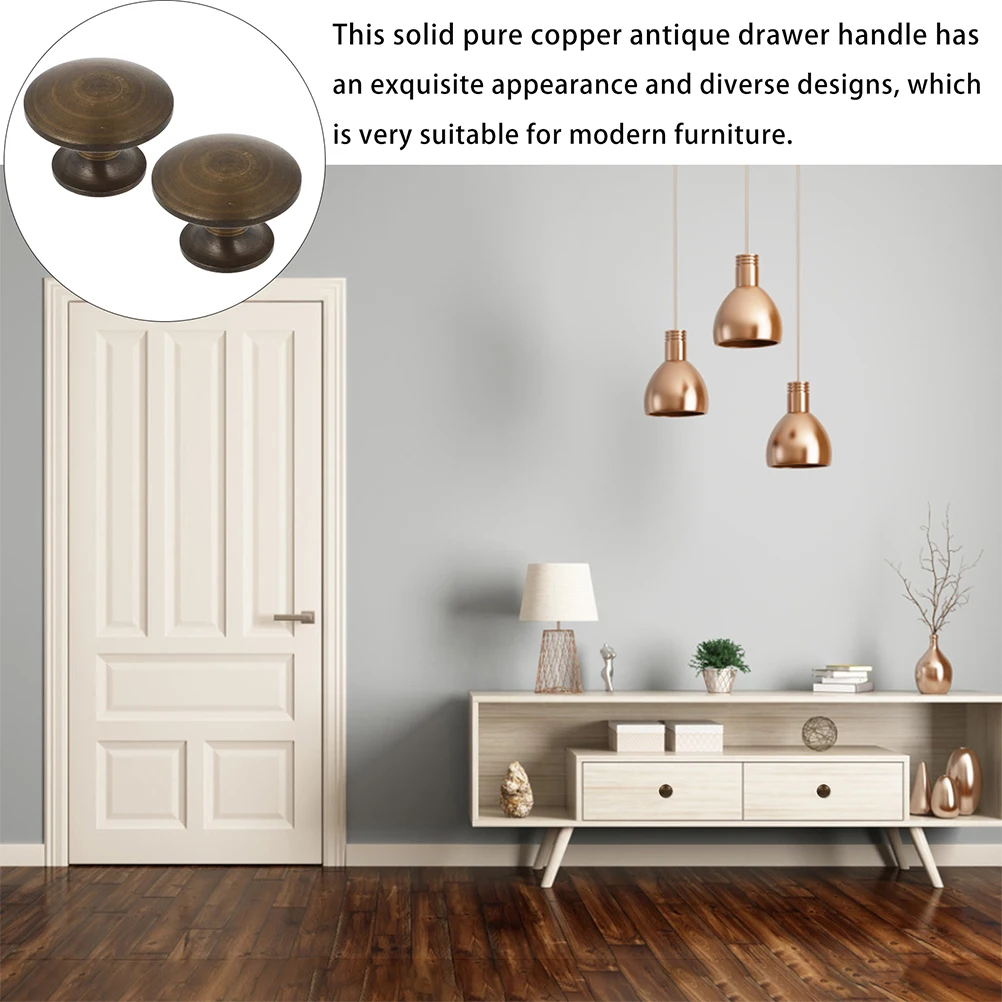 

2Pcs Cabinet Handles Exquisite Door Knobs Novelty Design Smooth Finish Durable Not Easy Deform Perfect Workmanship