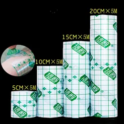 1 Roll Transparent Tape PU Film Adhesive Plaster Waterproof Anti-allergic Wound Dressing Fixation Tape Medical Accessories