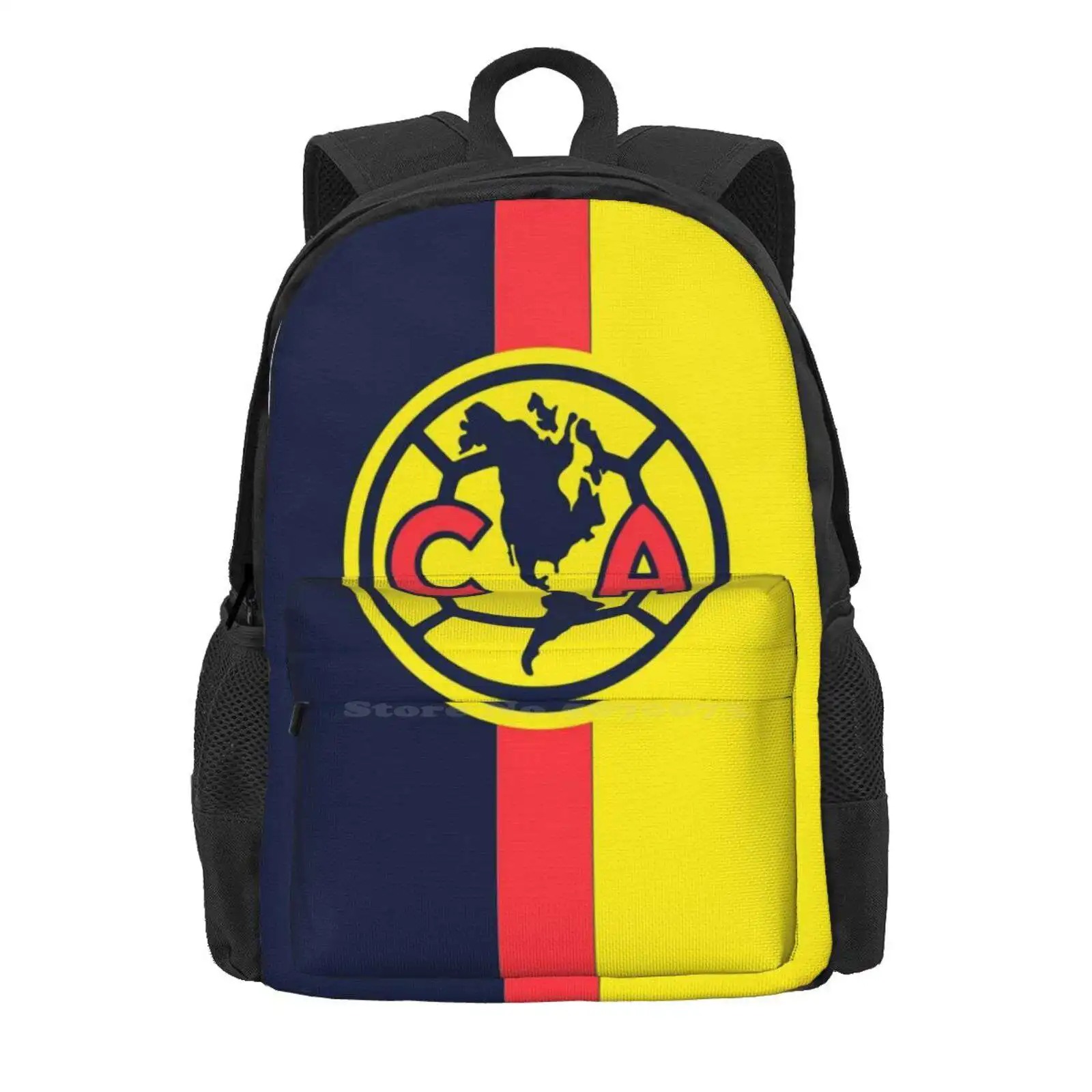 Club America Case Grote Capaciteit School Rugzak Laptop Tassen Mexico Voetbalclub Amerika Case Futbol America Aguilas America