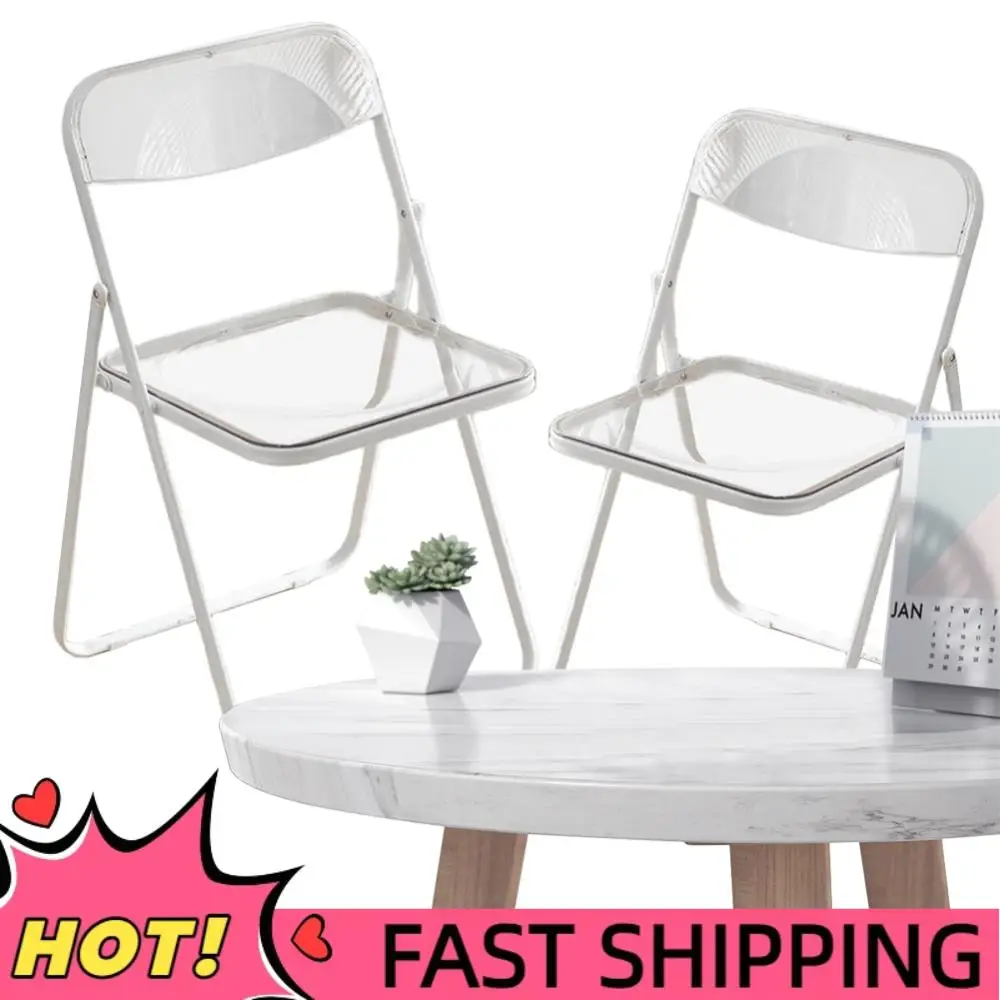 

Стулья обеденные акриловые штабелируемые прозрачные с хромированным каркасом для гостиной, офиса, зала ожидания и мероприятий