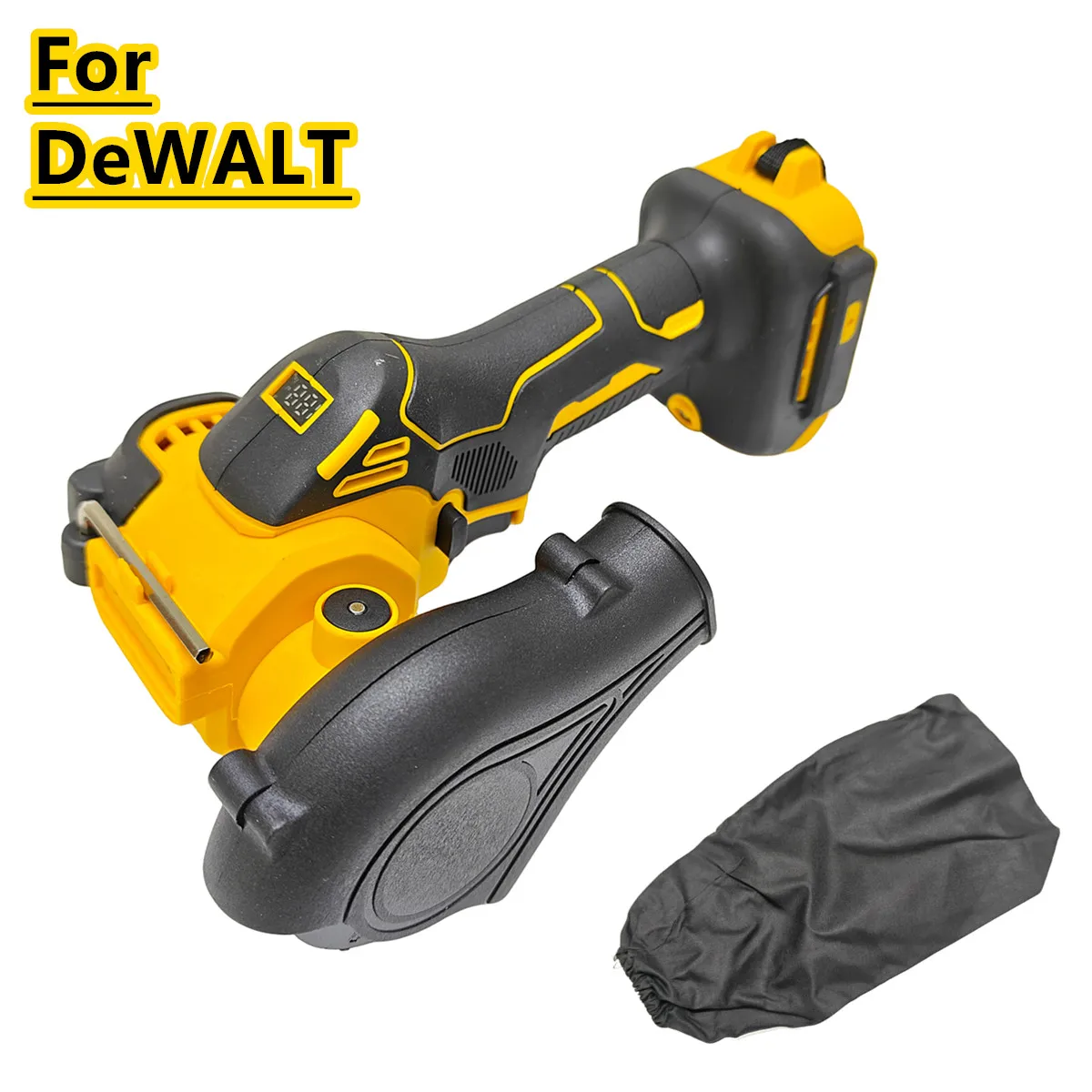 

For DEWALT 20V Battery Cordless Electric Fruit Tree Bark Scraper Angle Grinder Peeler With Sawdust Collection Garden Tool