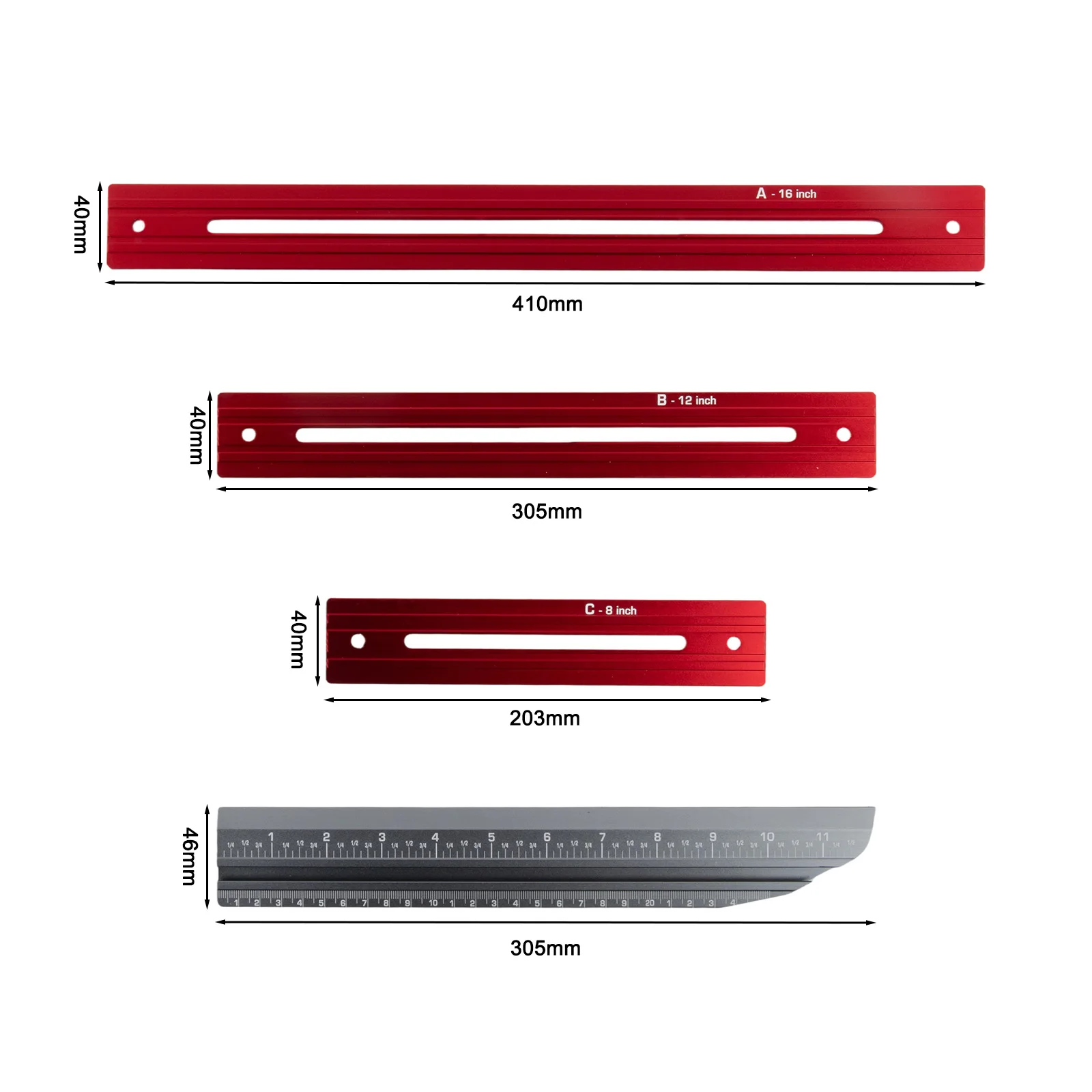 Aluminum Tool Measuring Tool Professional Finish Modular Design Stair Measuring Tool Clamp Construction As Shown In The Figure