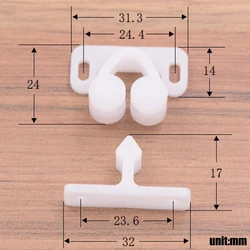 3pcs ABS Plastic Marine Boat Ball Catch Door Cupboard Spring Roller Latch For Caravan Boat For Home Furniture, Cabinet, Closet