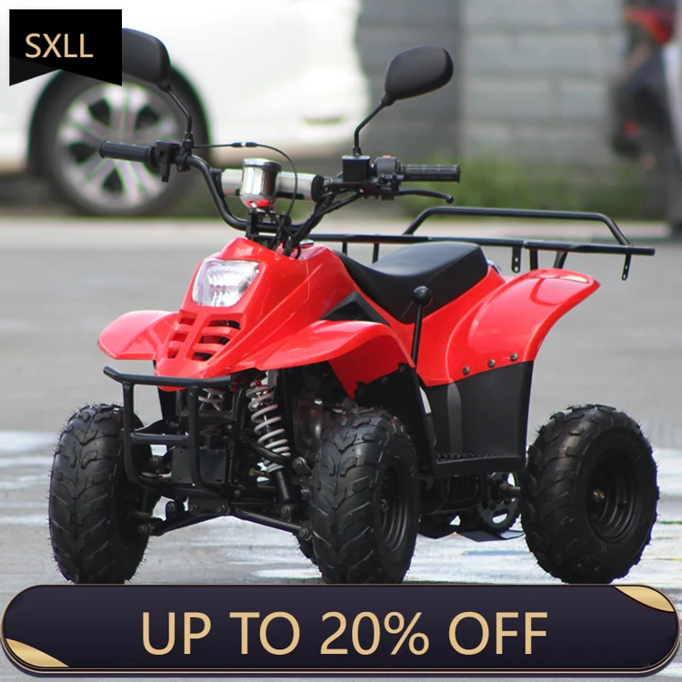 

SXLL Wholesale Price 4 Stroke Engine Hydraulic Disc Brakes China 110CC All Terrain Vehicle with Reverse Gear