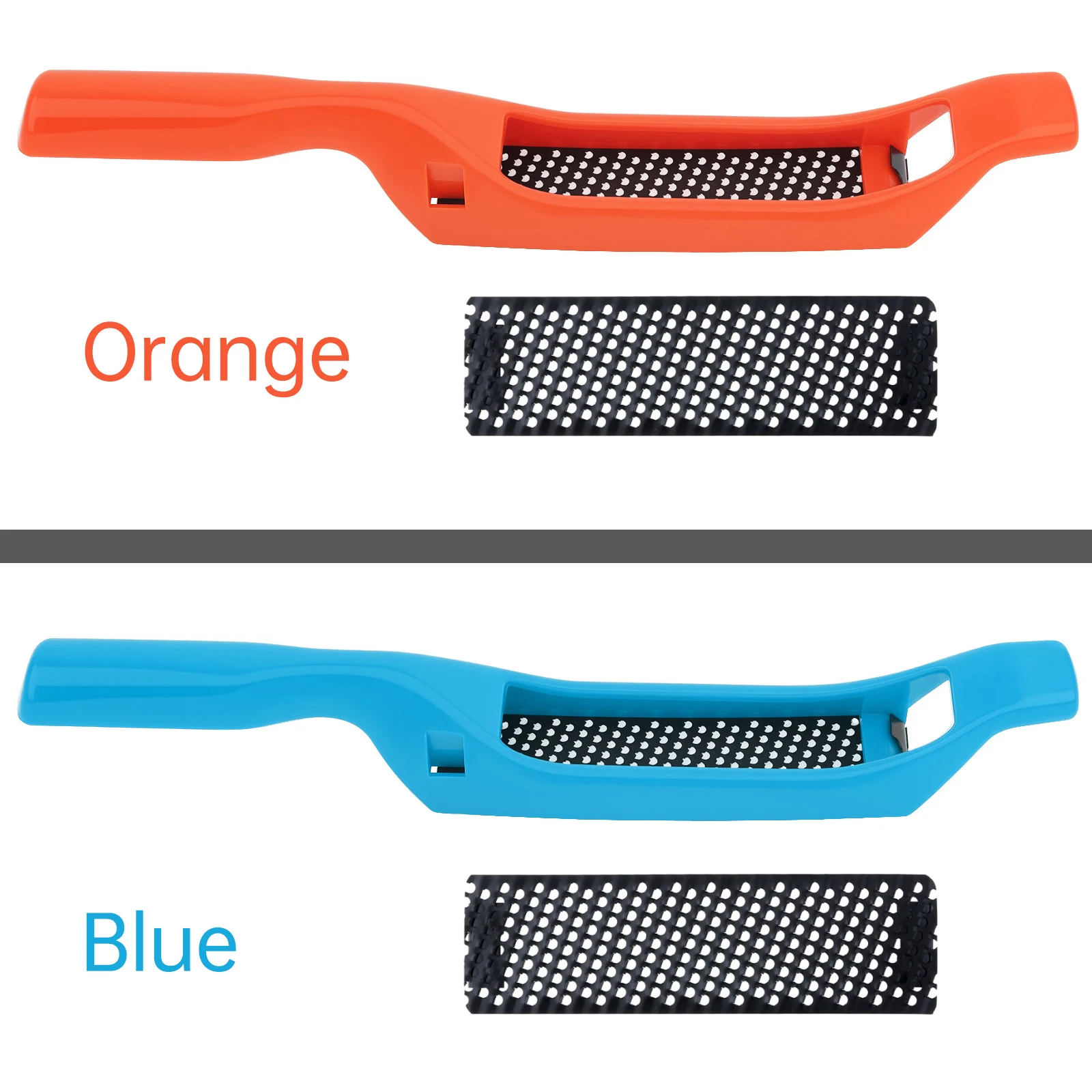 

5.5 inch Plastic Long Rasp Plane for Pottery / Sculpture Wood with Replacement Blade, Lightweight Shaver Tool