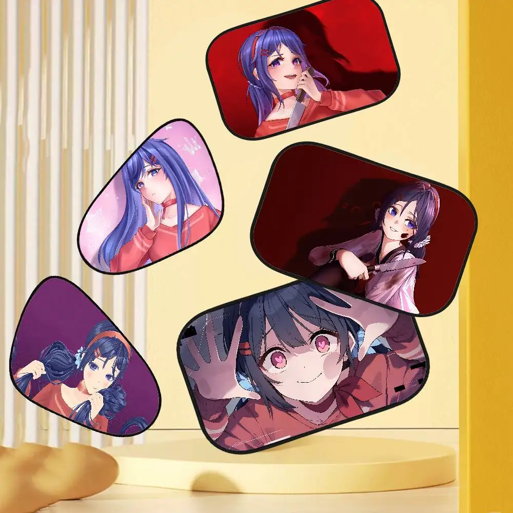 

Miside Steam Anime Sun Shade Cover For Car Side Window Electrostatic Curtains Sun Protection For Baby 99.9% UV Blocker