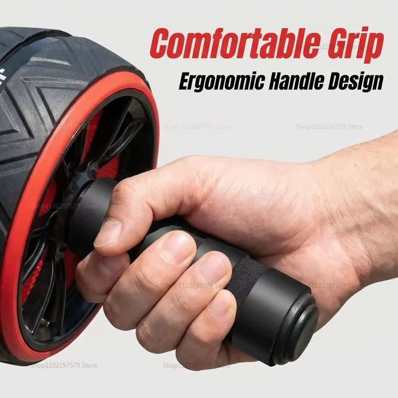 Roda Abdominal Multifuncional Silenciosa para Treinamento de Força do Core, Modelagem da Cintura e Queima de Gordura para Adultos