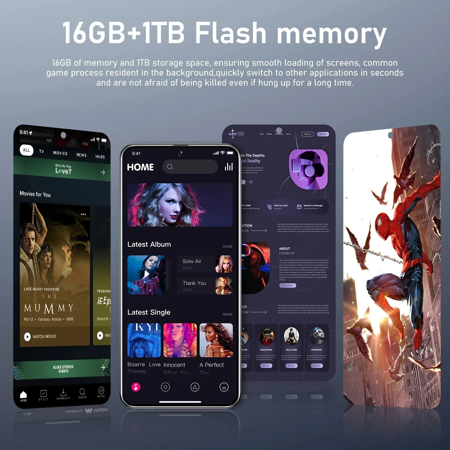 2025 سبارك 30 برو الهاتف الذكي 5G ثنائي الشريحة الساخن الهاتف المحمول 22GB + 2 تيرا بايت الهواتف المحمولة الأصلية 8000mAh Android14 هاتف محمول الإصدار العالمي