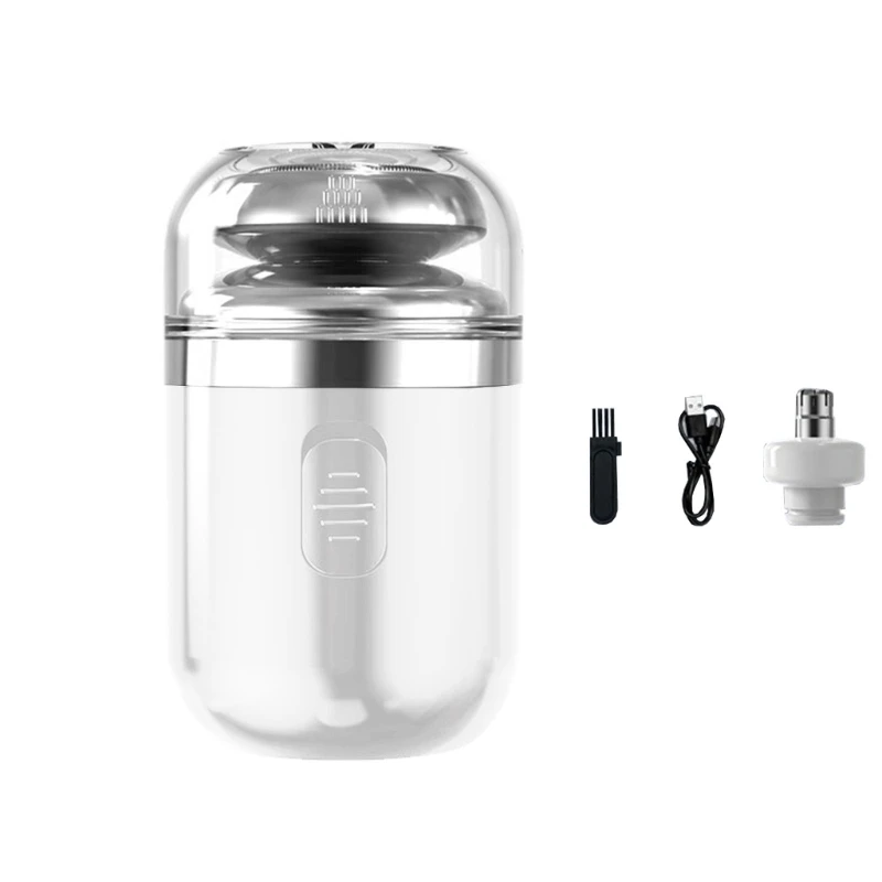 Mini Afeitadora eléctrica M2EE 2 en 1 para hombre, máquina de afeitar portátil para viaje