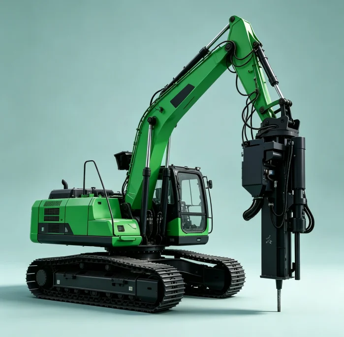 Rock Drill and Splitter Integrated Cracking Machine for Hydropower Foundation