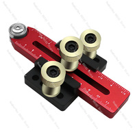 Woodworking Workbench Cutting Table Saw Inverted Roller Fast Cutting Limiting Backing Pressing Material Feeding Auxiliary Tool