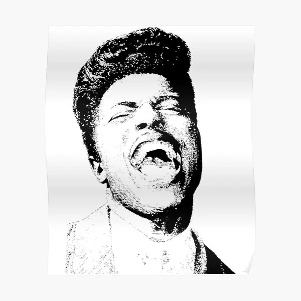 Here Is Little Richard  Poster Painting Funny Home Decoration Wall Vintage Print Decor Mural Room Picture Modern Art No Frame