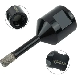 Ouvre-trou en acier émeri noir à haute teneur en carbone, pour meuleuse d'angle, en argent, de qualité supérieure, 1 pièce