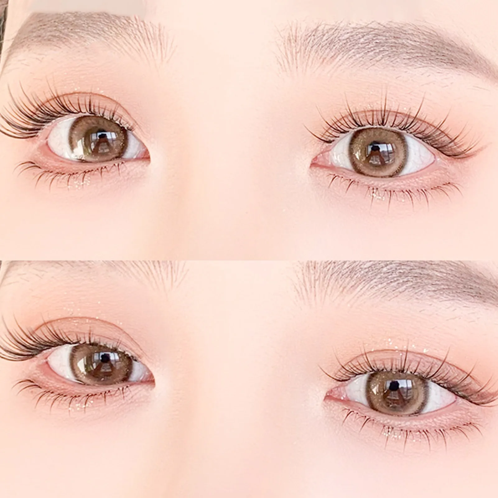 フルストリップつけまつげ個別ナチュラルカーリーブラック 9-13 ミリメートル混合 C カールエアリーひげ女性のためのメイクアップアクセサリー